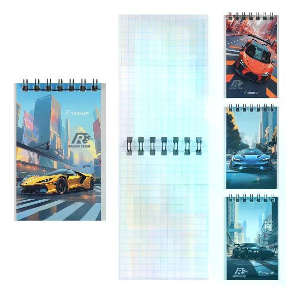 Изображение товара Умный блокнот ПРОФ ПРЕСС Блокнот 40 листов клетка на спирали