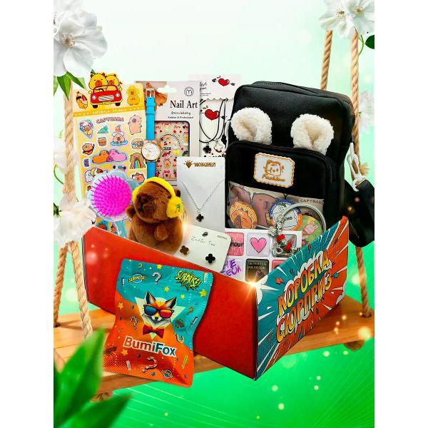 Изображение товара Подарочный бокс BumiFox Подарок для девочки, сюрприз бокс