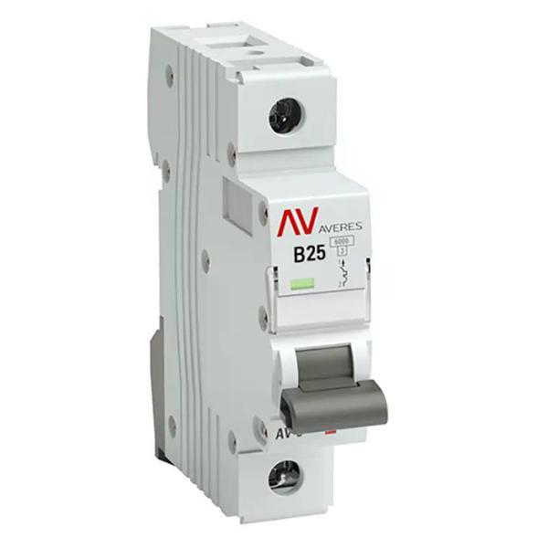 Изображение товара Автоматический выключатель EKF Выключатель автоматический 1п 6 кА 25 А B