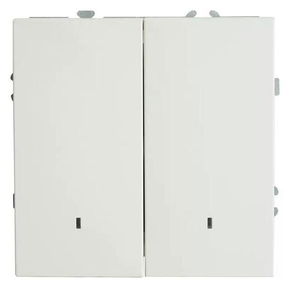 Изображение товара Выключатель механический STEKKER Выключатель двухклавишный