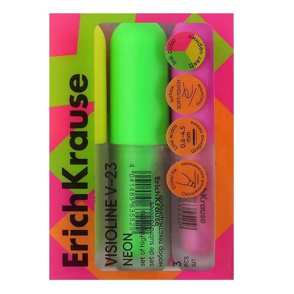 Изображение товара Маркер Hatber Набор перманентных маркеров 3 шт 06-45 мм