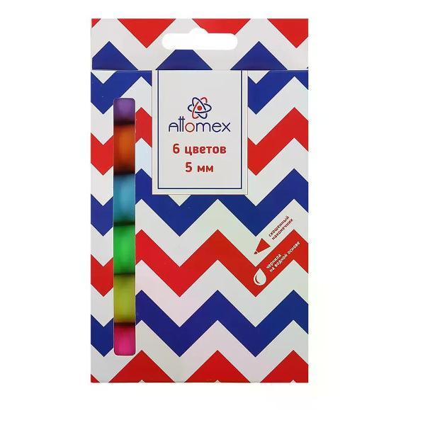 Изображение товара Маркер Hatber Набор перманентных маркеров 6 шт 1-5 мм