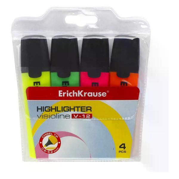 Изображение товара Маркер Hatber Набор перманентных маркеров 4 шт 06-52 мм