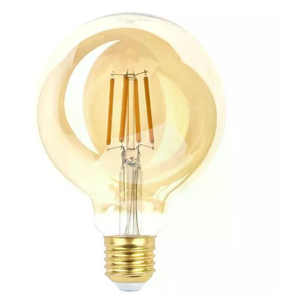 Изображение товара Умная лампочка ЭРА Светодиодная лампа Винтаж 7 Вт Е27/G95 теплый свет