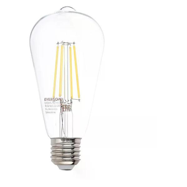 Изображение товара Умная лампочка EVERSON Светодиодная лампа Винтаж 7 Вт Е27/ST64 дневной свет