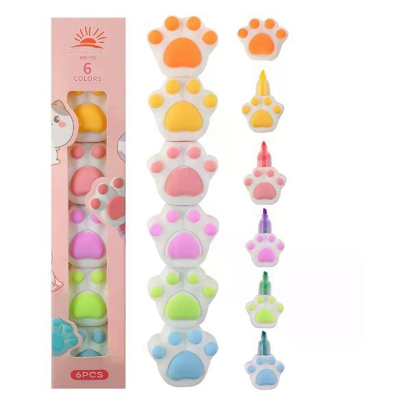 Изображение товара Маркер Hatber Набор перманентных маркеров 5 шт 1-4 мм