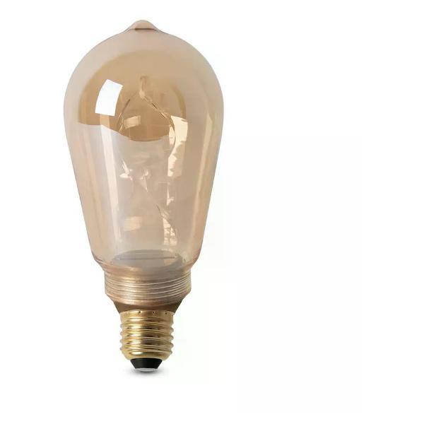 Изображение товара Умная лампочка Voltega Светодиодная лампа спираль 4 Вт Е27 ST64 1800 К золото