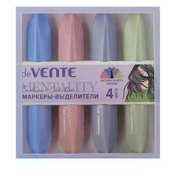 Изображение товара Маркер Hatber Набор перманентных маркеров 4 шт 1-4 мм