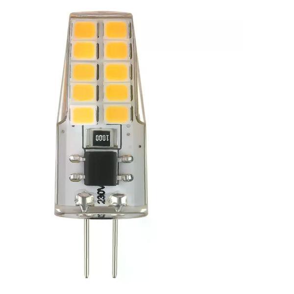 Изображение товара Умная лампочка ЭРА Светодиодная лампа 2,5 Вт G4 220 В мини силикон теплый свет