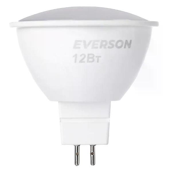Изображение товара Умная лампочка EVERSON Светодиодная лампа 12 Вт GU5,3 220 В теплый свет
