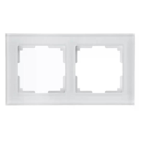 Изображение товара Рамка для выключателя ONVOLT Рамка для розеток и выключателей 2 поста