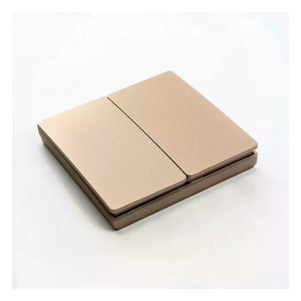 Изображение товара Выключатель механический Feron Выключатель двухклавишный беспроводной