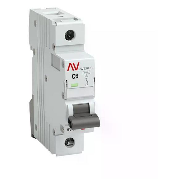 Изображение товара Автоматический выключатель EKF Выключатель автоматический 1п 6 кА 6 А C