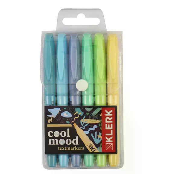 Изображение товара Маркер Hatber Набор перманентных маркеров 6 шт 1-5 мм