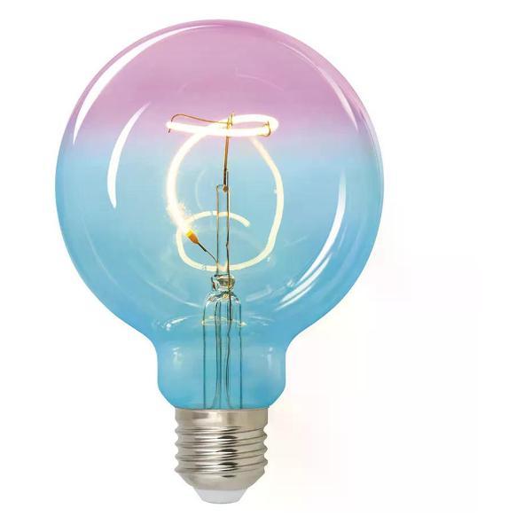 Изображение товара Умная лампочка Uniel Светодиодная лампа СОХО 4 Вт G95 Е27 радужная