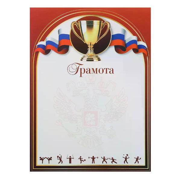 Изображение товара Грамота и диплом нет бренда Спортивная грамота А4