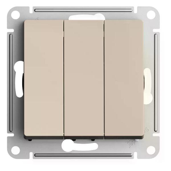 Изображение товара Выключатель механический Schneider Electric Выключатель трехклавишный