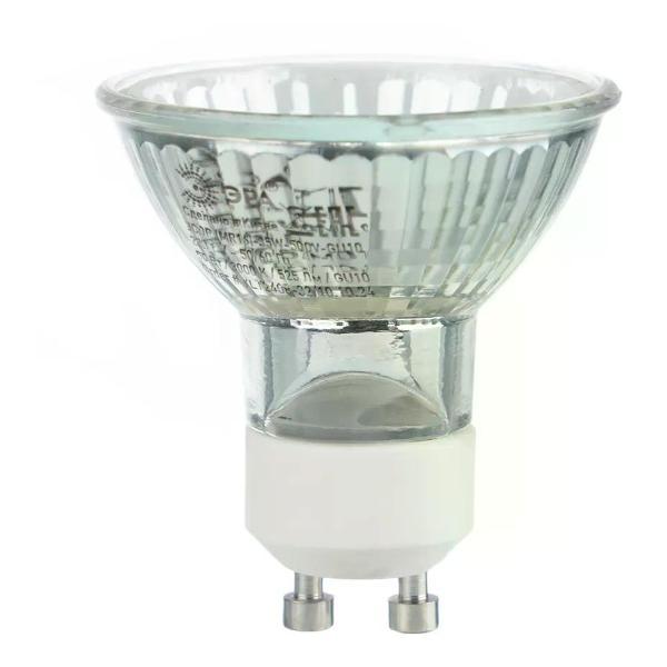 Изображение товара Умная лампочка ЭРА Лампа галогеновая 50 Вт GU10