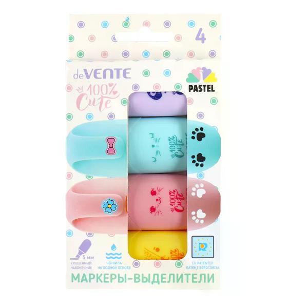 Изображение товара Маркер Hatber Набор перманентных маркеров 4 шт 1-5 мм