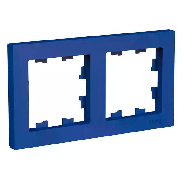 Изображение товара Рамка для выключателя Schneider Electric Рамка для розеток и выключателей 2 поста