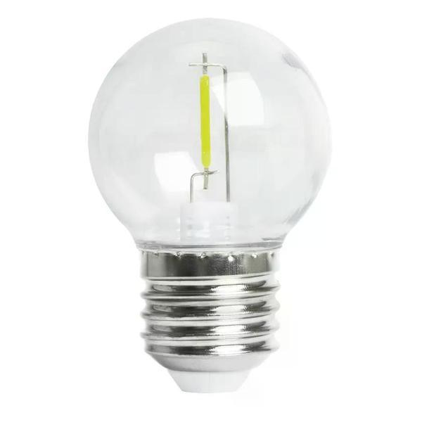 Изображение товара Умная лампочка NO NAME Светодиодная лампа 2 Вт E27/P прозрачная зеленый свет