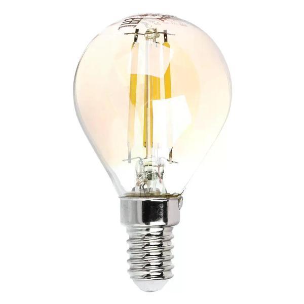 Изображение товара Умная лампочка EVERSON одиодная лампа 10 Вт Е14/Р филаментная золото теплый Изображение товара Умная лампочка EVERSON одиодная лампа 10 Вт Е14/Р филаментная золото теплый