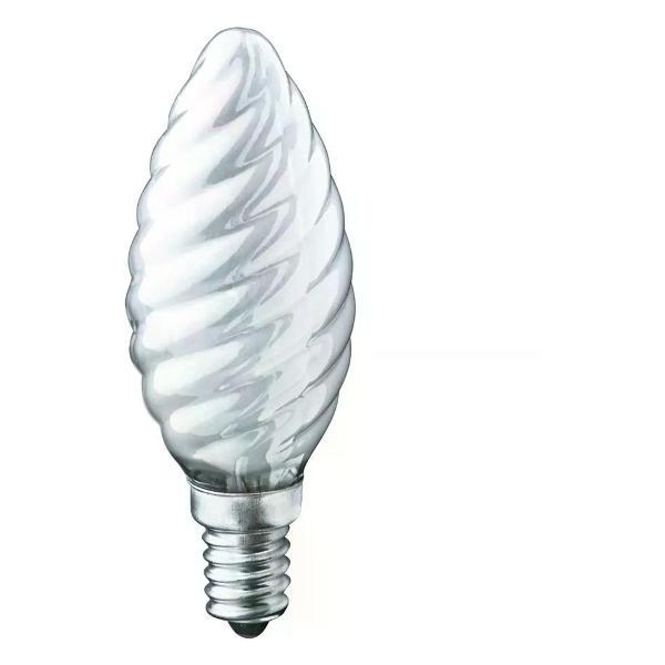 Изображение товара Умная лампочка Navigator Лампа накаливания 40 Вт E14/В витая свеча матовая