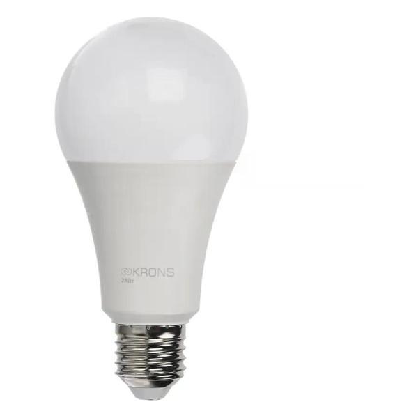 Изображение товара Умная лампочка KRONS Светодиодная лампа 25 Вт Е27/А теплый свет