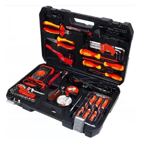 Изображение товара Набор ручного инструмента Yato электрика 68пр. YT-39009