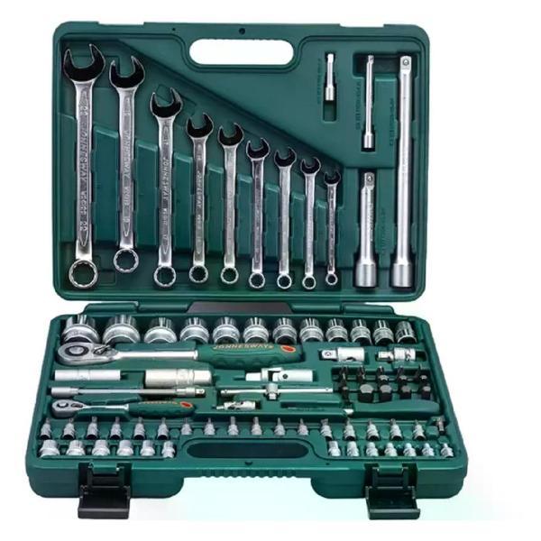 Изображение товара Набор автомобильных инструментов Jonnesway S04H52482S Изображение товара Набор автомобильных инструментов Jonnesway S04H52482S