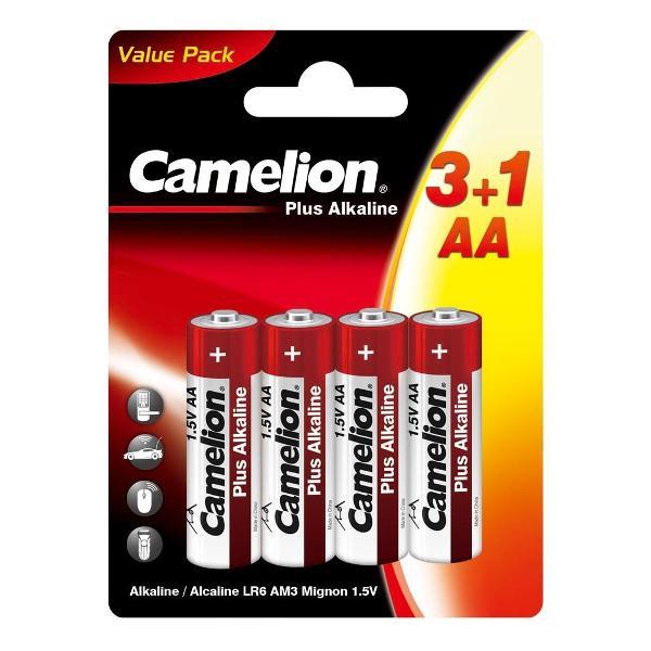 Изображение товара Батарея CAMELION 3+1LR6-BP Изображение товара Батарея CAMELION 3+1LR6-BP