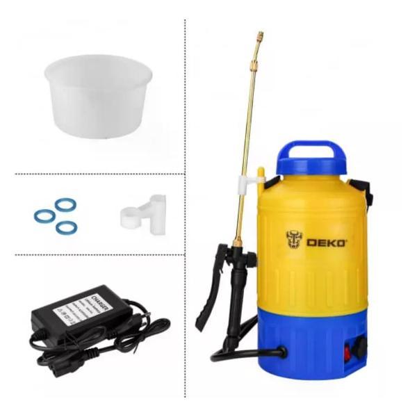 Изображение товара Опрыскиватель садовый DEKO Опрыскиватель садовый аккумуляторный DKSP09, 5 л 065-0941