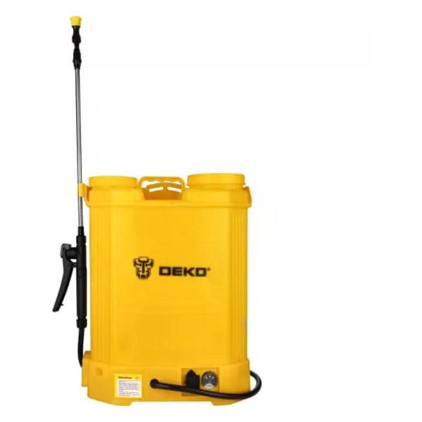 Изображение товара Опрыскиватель садовый DEKO Опрыскиватель садовый аккумуляторный DKSP10, 16 л 065-0942