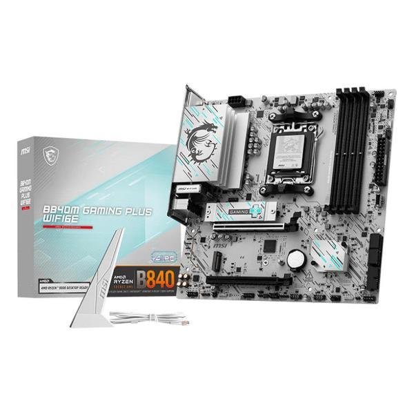 Изображение товара Материнская плата MSI B840M GAMING PLUS WIFI6E Изображение товара Материнская плата MSI B840M GAMING PLUS WIFI6E