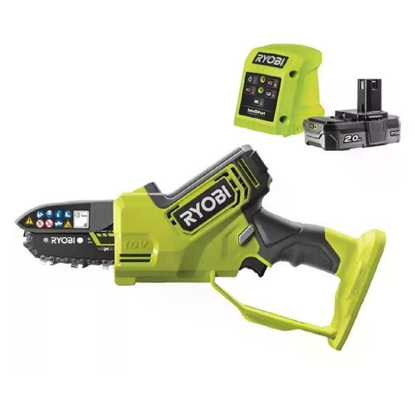 Изображение товара Пила цепная Ryobi 18В Цепная пила 10см RY18PSX10A-120 5133005434