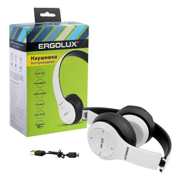Изображение товара Наушники беспроводные Ergolux ELX-BTHP01-C01 Изображение товара Наушники беспроводные Ergolux ELX-BTHP01-C01