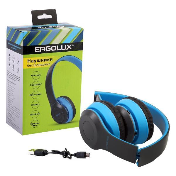 Изображение товара Наушники беспроводные Ergolux ELX-BTHP01-C06 Изображение товара Наушники беспроводные Ergolux ELX-BTHP01-C06