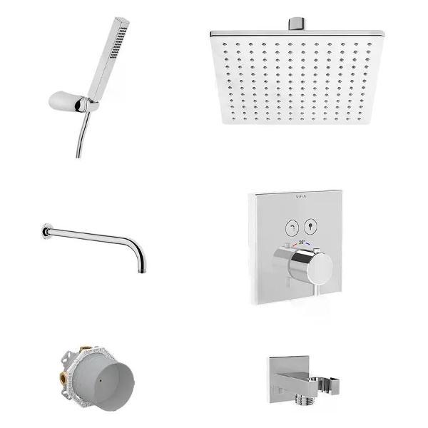 Изображение товара Смеситель VitrA Встраиваемый душевой комплект VitrA