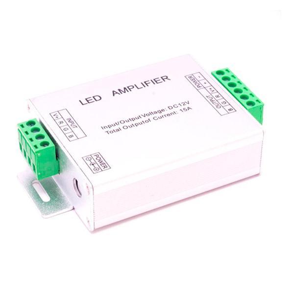 Изображение товара Контроллер программируемый DLED Усилитель сигнала RGB S-Rec-2