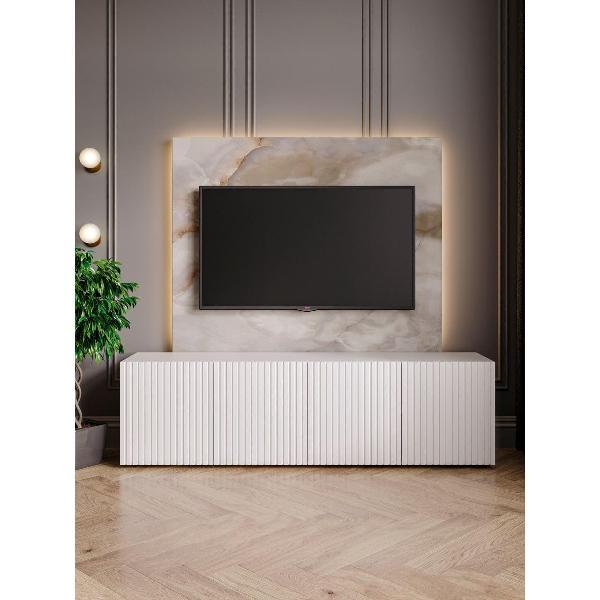 Изображение товара Тумба под телевизор Storys Тумба TV Ларс белая 180*50*36,6