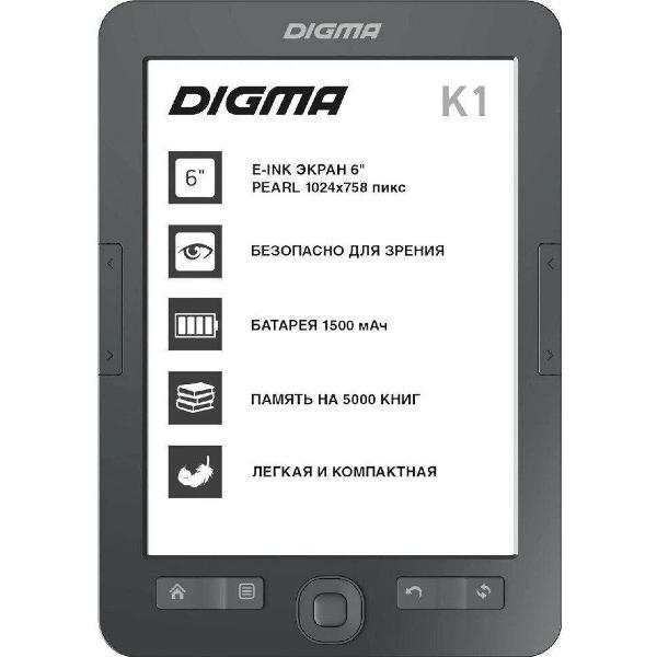 Изображение товара Электронная книга Digma K1