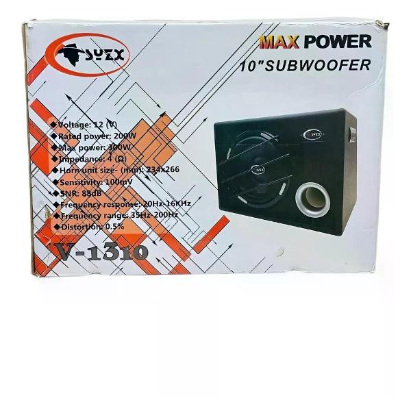 Изображение товара Автомобильный сабвуфер SYZX V-1310