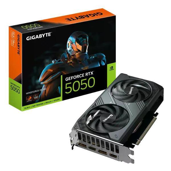 Изображение товара Видеокарта Gigabyte NVIDIA GeForce RTX 5050 WINDFORCE OC 8 ГБ