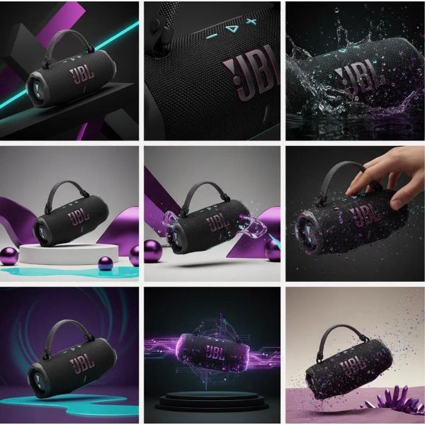 Изображение товара Портативная беспроводная колонка JBL JBL Charge 6, Black\Orange Изображение товара Портативная беспроводная колонка JBL JBL Charge 6, Black\Orange