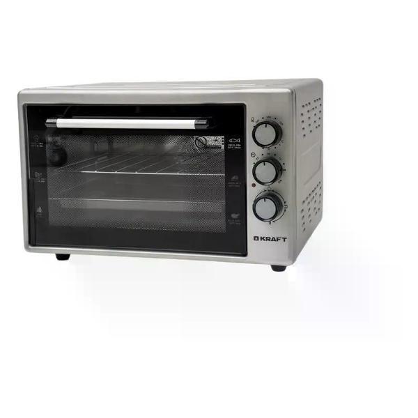 Изображение товара Мини-печь Kraft KF-MO 3200 GR с 3 режимами нагрева и функцией таймера