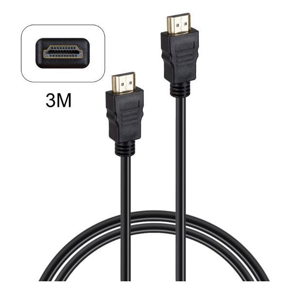Изображение товара Цифровой HDMI кабель Cantell C0919 3м черный с позолотой
