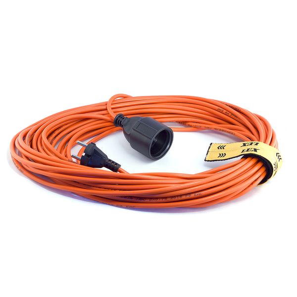 Изображение товара Удлинитель Lux УС1-О-20 У-101 ПВС 2х0.75 (20м, 1 розетка)