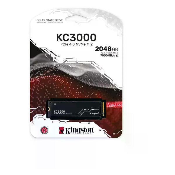 Изображение товара Внутренний диск SSD Kingston M.2 2000 Гб KC3000 SKC3000D/2048G Изображение товара Внутренний диск SSD Kingston M.2 2000 Гб KC3000 SKC3000D/2048G