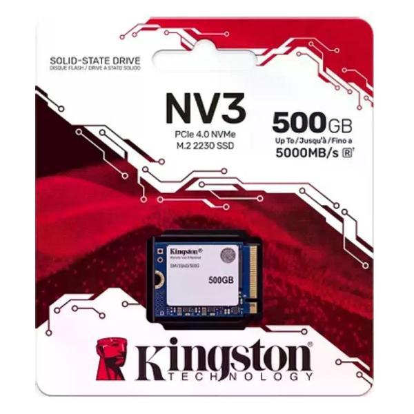 Изображение товара Внутренний SSD Kingston SNV3SM3/500G с высокой скоростью и надежностью