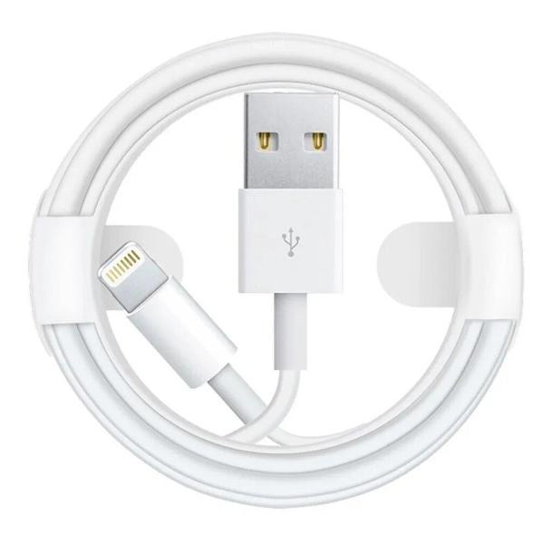 Изображение товара Кабель для смартфона, телефона Apple Кабель Apple USB lightning для iPhone, iPad и AirPods белый 1 метр